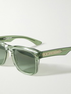 Jacques Marie Mage - Yellowstone Forever Wesley D-Frame Acetate Polarised Sunglasses