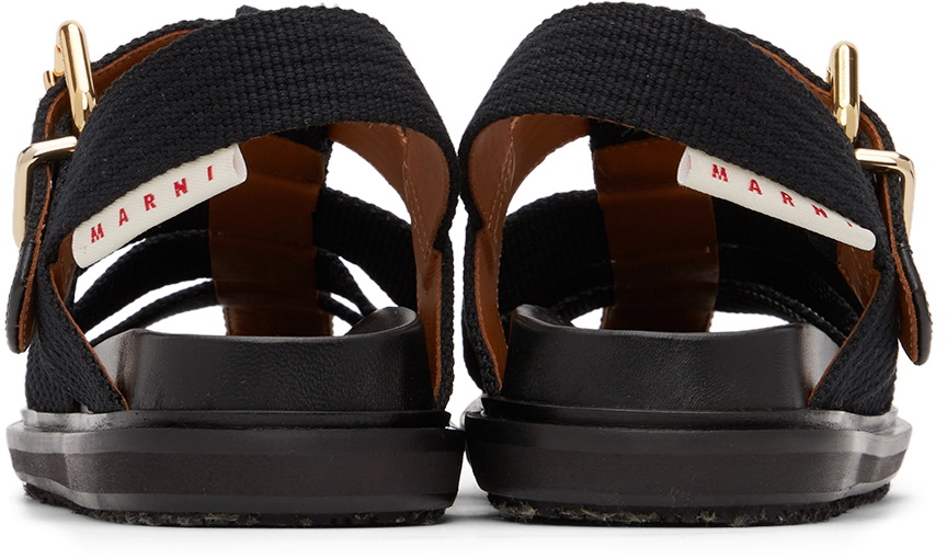 Marni Black Fisherman Sandals Marni
