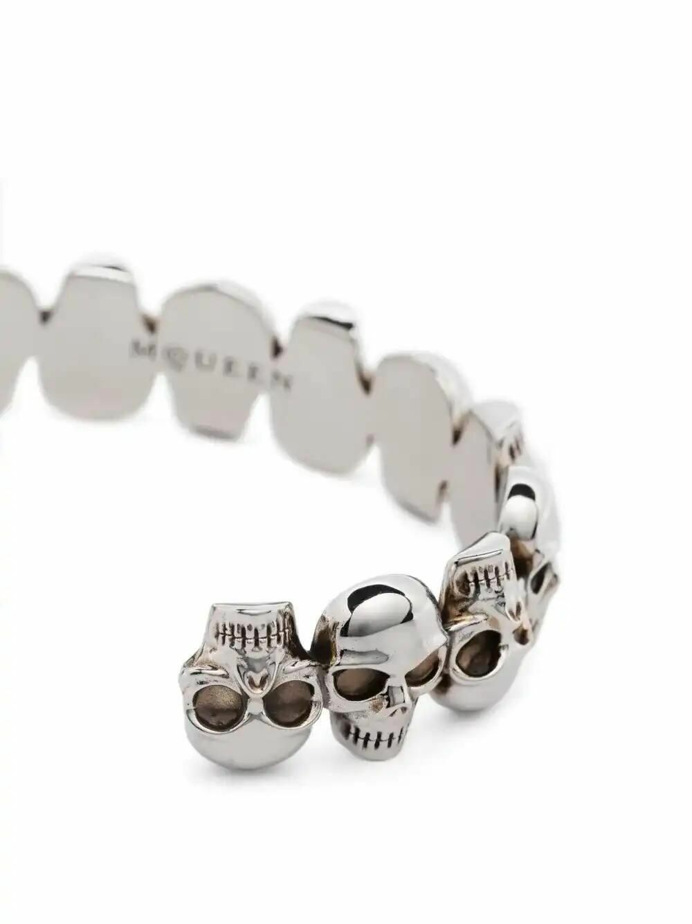 Alexander McQueen Multi-Skull Bracelet Alexander McQueen