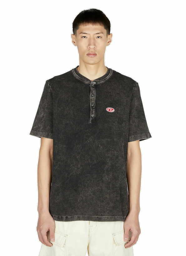 Photo: Diesel - Logo Patch T-Shirt in Black