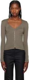 Maiden Name Gray Sophie Long Sleeve T-Shirt