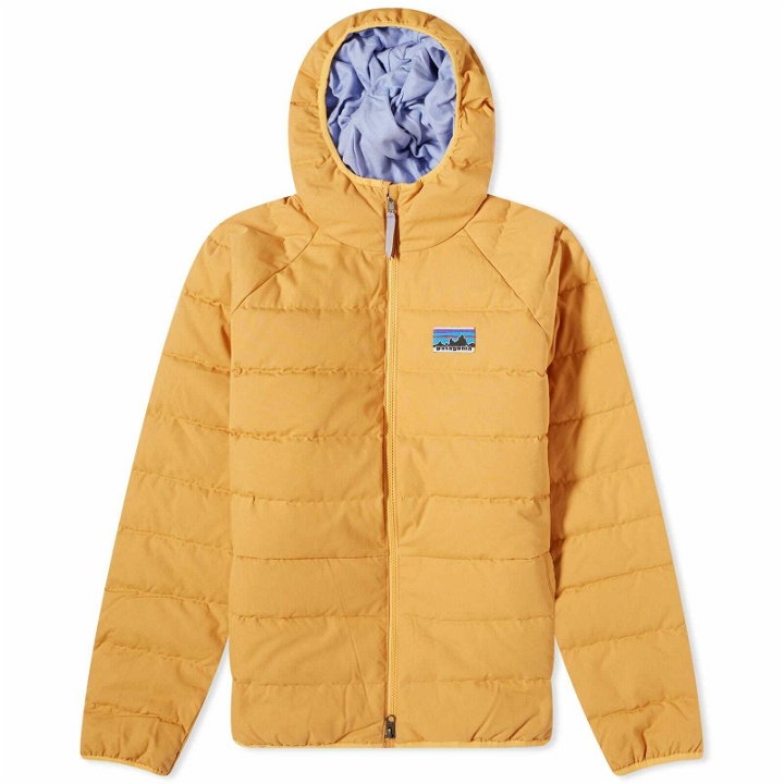 Photo: Patagonia 50th Anniversary Cotton Down Jacket in Dried Mango