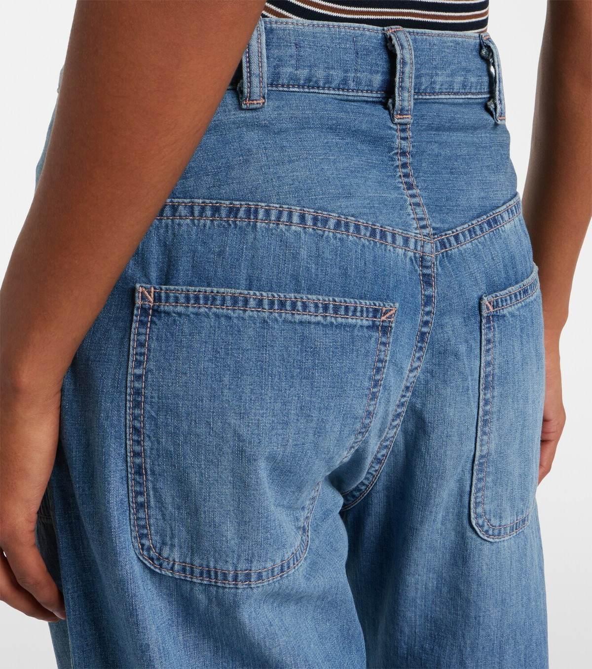 Nili Lotan Whitney wide-leg jeans