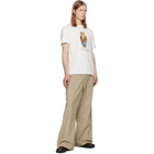 Polo Ralph Lauren Off-White Classic Fit Polo Bear Jersey T-shirt