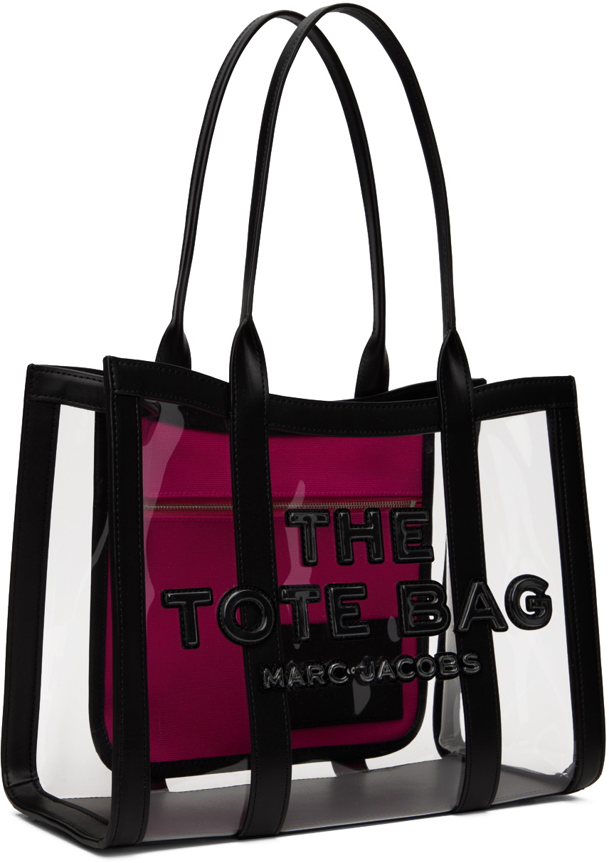 Marc Jacobs Black 'The Clear Medium' Tote