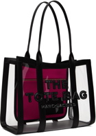 Marc Jacobs Black 'The Clear Medium' Tote
