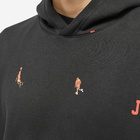 Air Jordan Men's Essential Fleece Holiday Hoody in Black