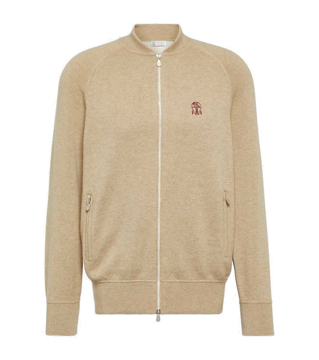 Pull Brunello Cucinelli En Cachemire – Modèle Flora à Perles – Taille 38 – Neuf Sans étiquette