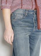 Lanvin Baggy Twisted Jeans