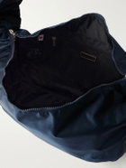 Master-Piece - Ark Leather-Trimmed Satin Shoulder Bag