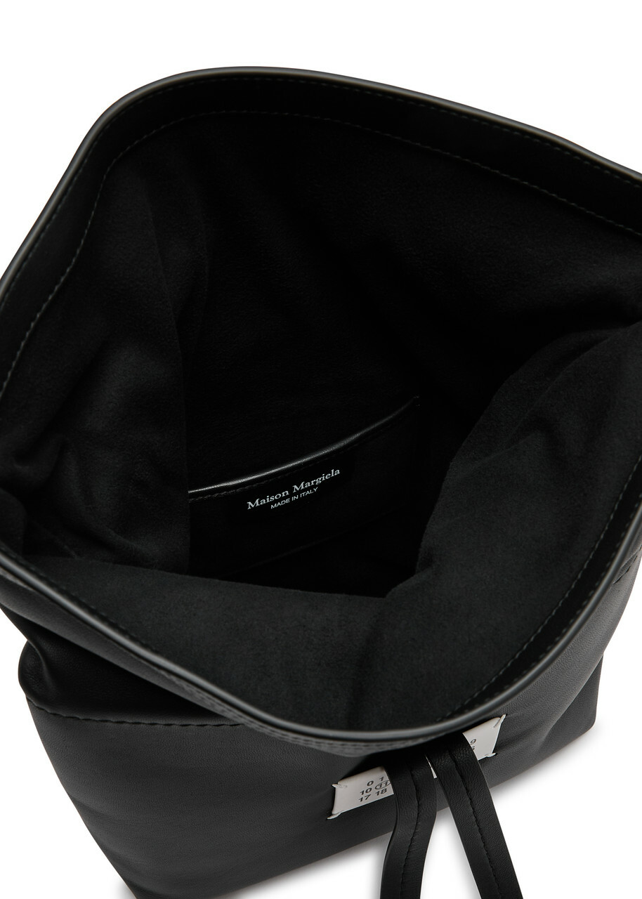 Maison Margiela Paper Leather Clutch - Black - One Size