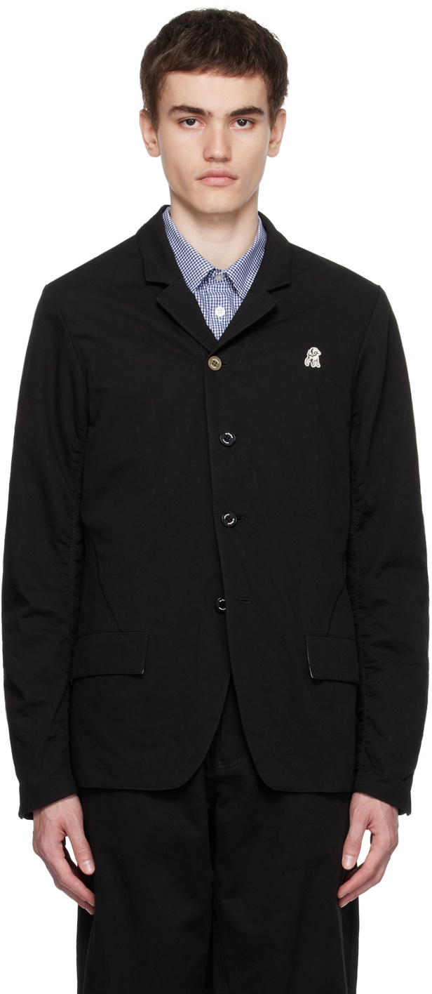 the Shepherd UNDERCOVER Black Patch Blazer