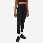 Twenty Women's Swirl 3D Active Leggings in Jet Black