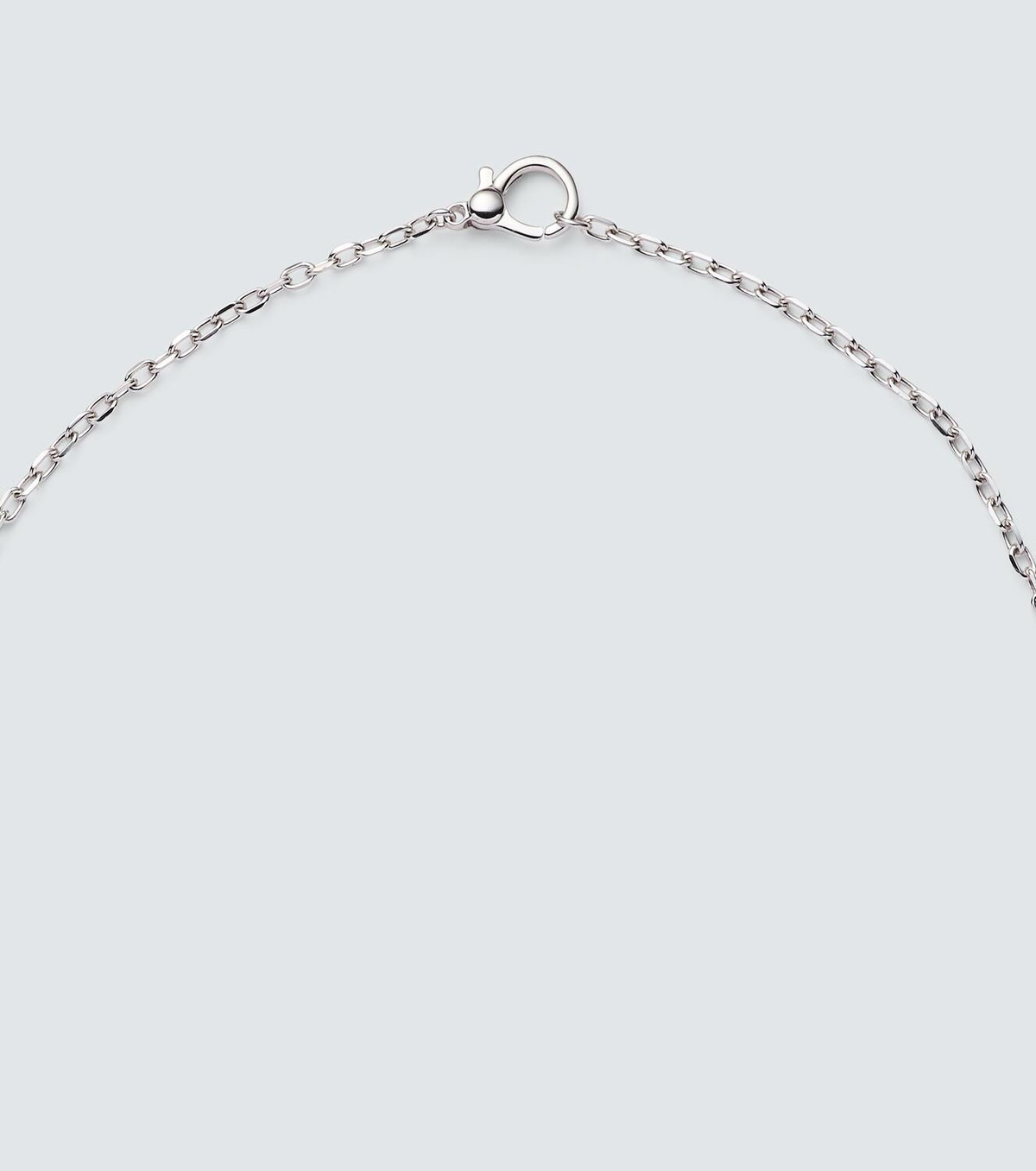 Shay Jewelry 18kt white gold necklace with lapis lazuli and diamonds