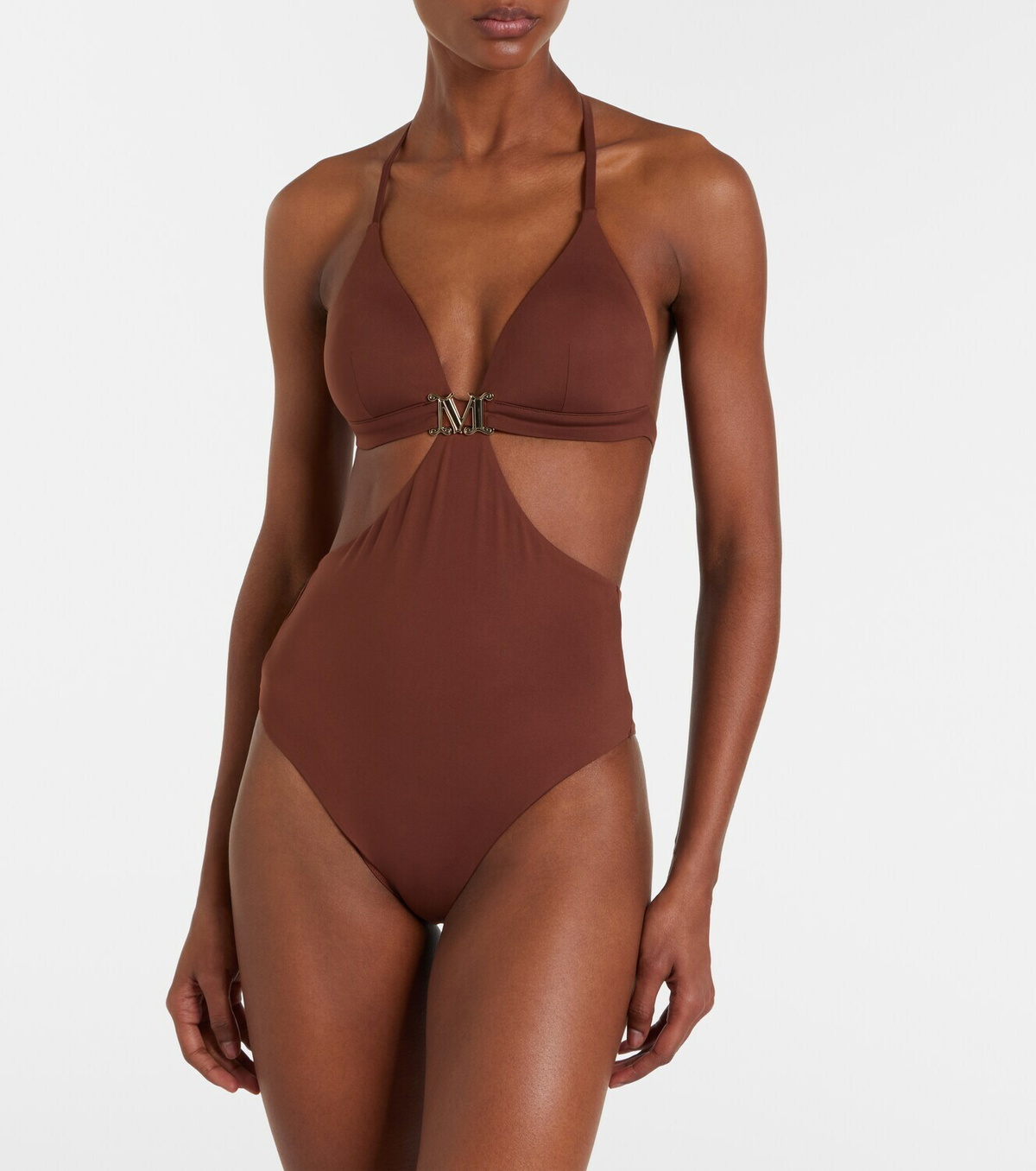 Max Mara Cambra cutout swimsuit