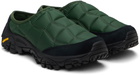 Merrell 1TRL Green Moab 2 Slide Quilted Loafers