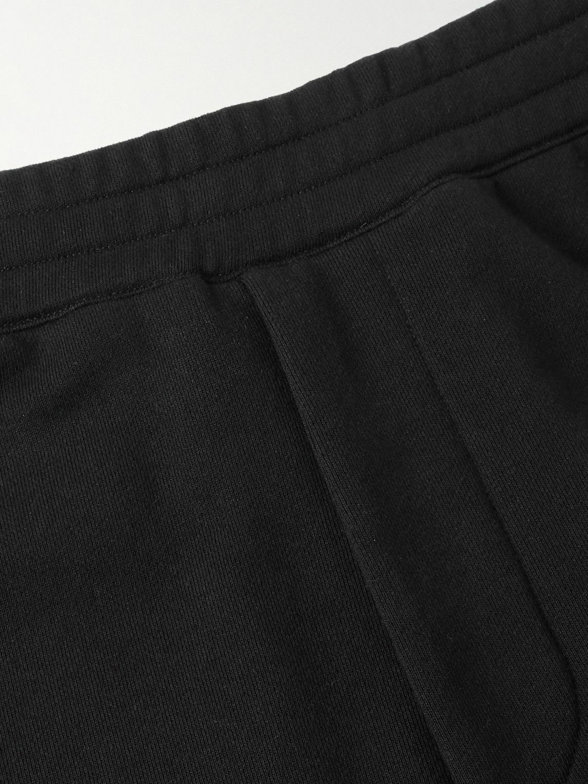 Alexander McQueen - Straight-Leg Cotton-Jersey Sweatpants - Black