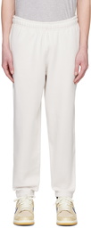 Nike White Solo Swoosh Lounge Pants