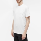 Moncler Men's Pocket T-Shirt in White