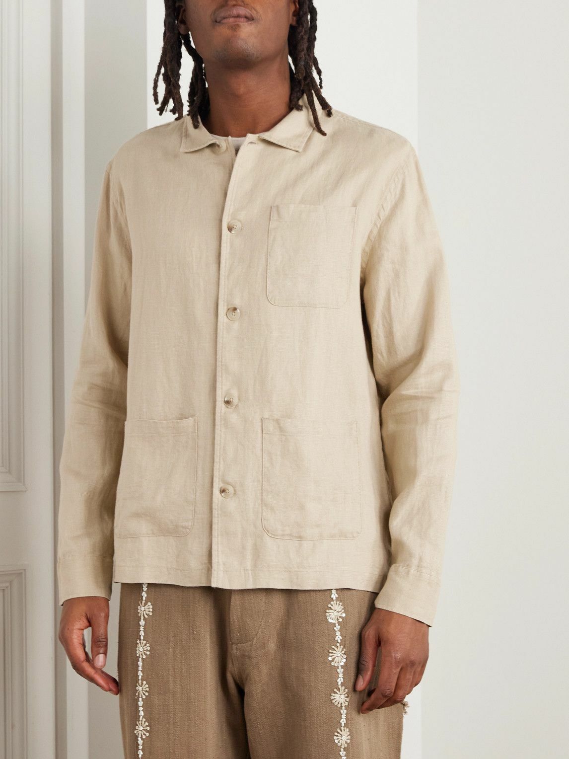 Onia - Linen Overshirt - Neutrals