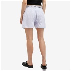Aries Women's Temple Boxer Shorts in Blue
