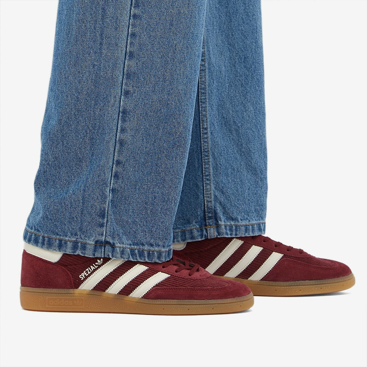 Adidas Men s Handball Spezial in Shadow Red Off White Gum 1