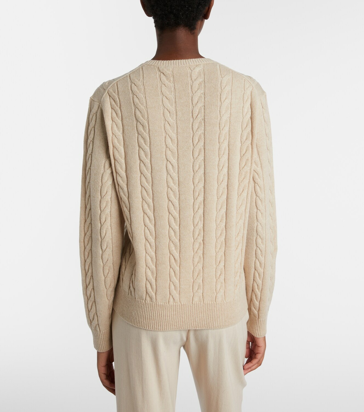 Loro Piana Cedar cable-knit cashmere sweater
