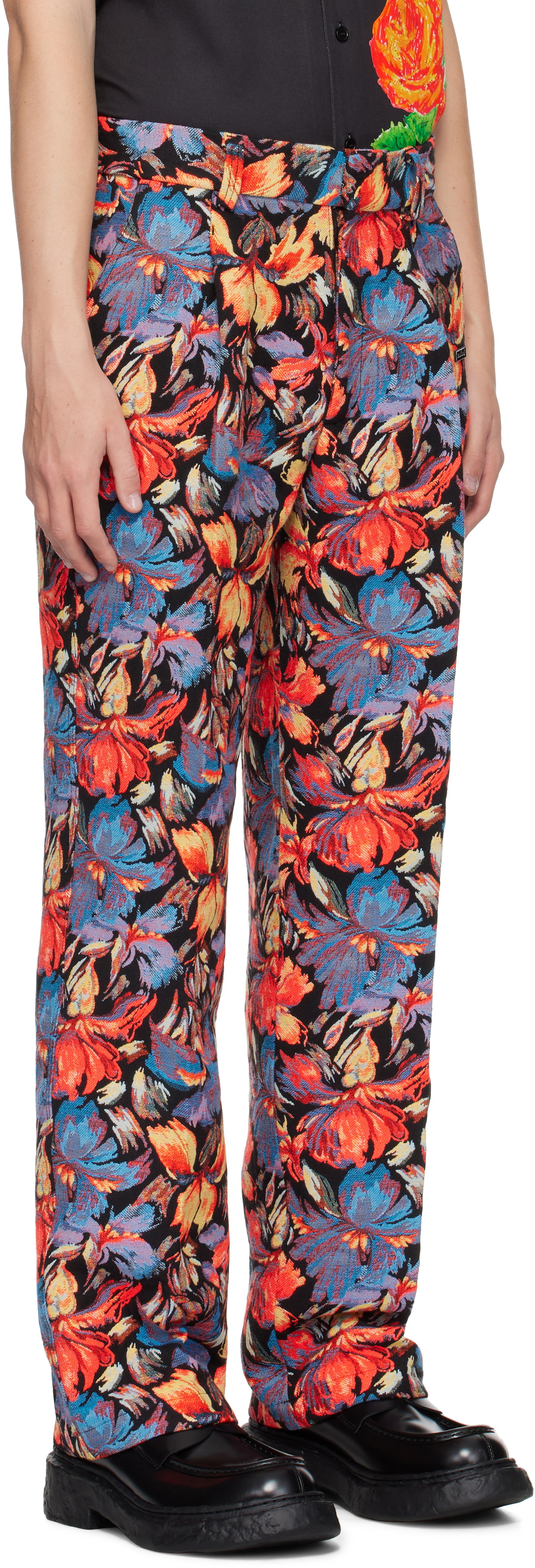 Soulland Orange Ula Trousers