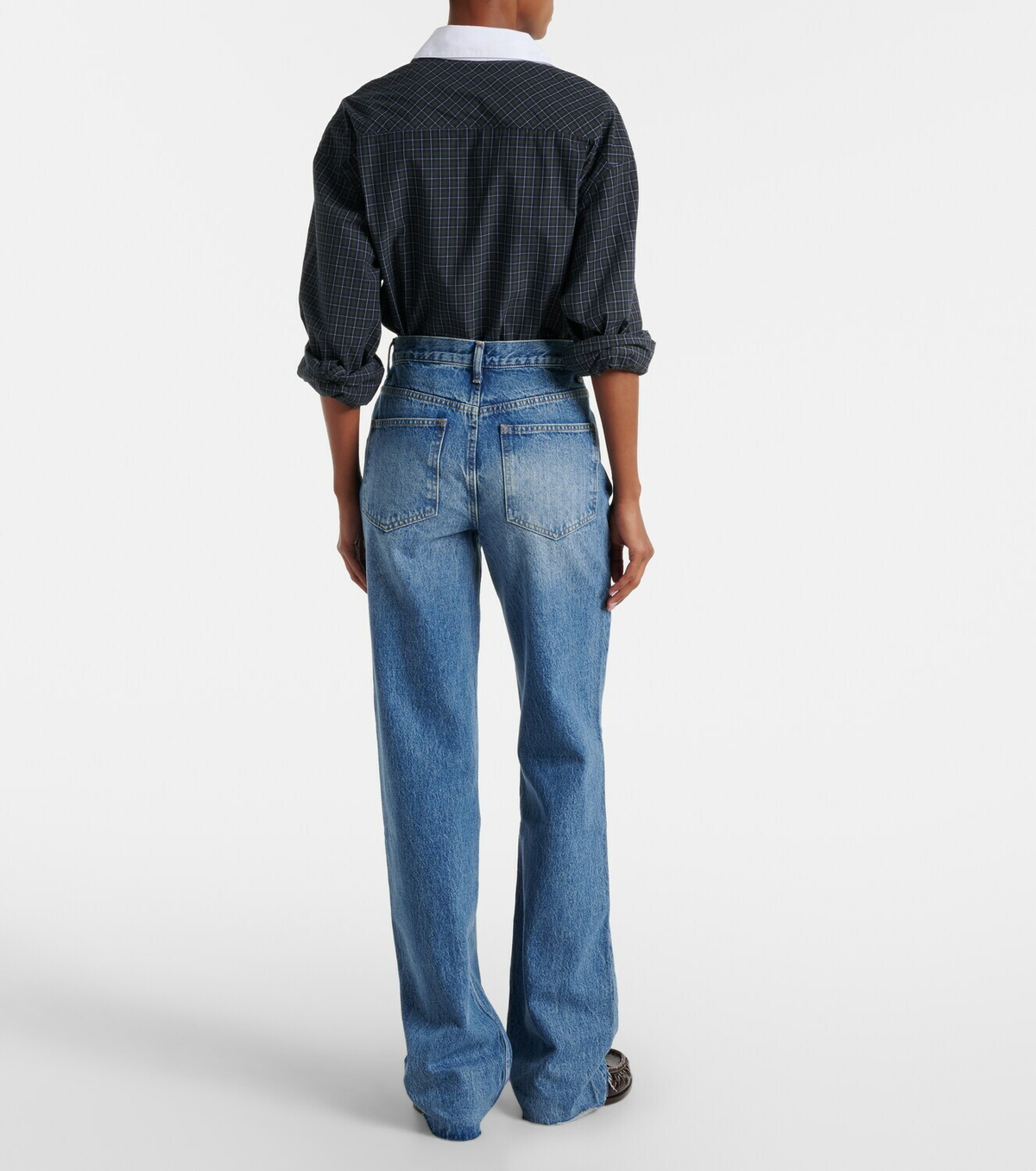The Frankie Shop Dalston mid-rise flared jeans