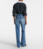 The Frankie Shop Dalston mid-rise flared jeans