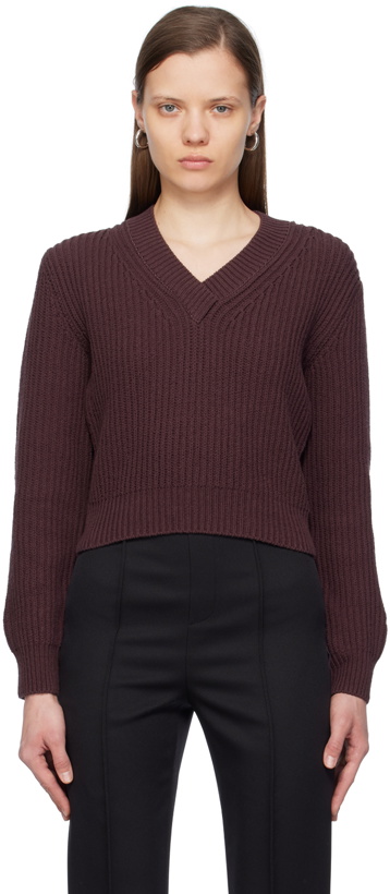 Photo: Recto Brown Cropped Sweater