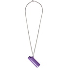 Ambush Purple Lighter Case Necklace