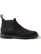 Manolo Blahnik - Valist Suede Chelsea Boots - Black