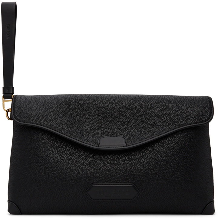 Photo: TOM FORD Black Leather Pouch