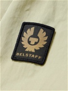 Belstaff - Runner Logo-Appliquéd Cotton-Blend Gabardine Overshirt - Green