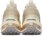 Dsquared2 Off-White Bubble Sneakers