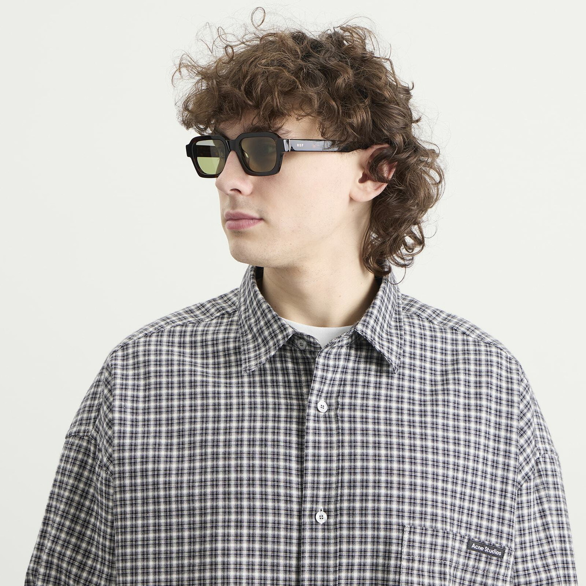 Retrosuperfuture Caro Sunglasses in Green 