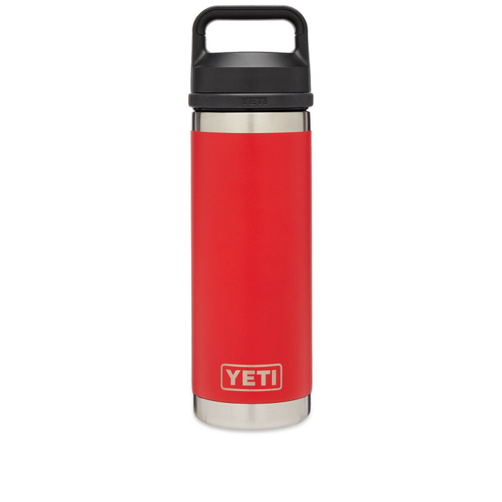 Photo: YETI 18oz Rambler Bottle in Rescue Red 
