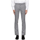 Balmain Black and White Houndstooth Trousers
