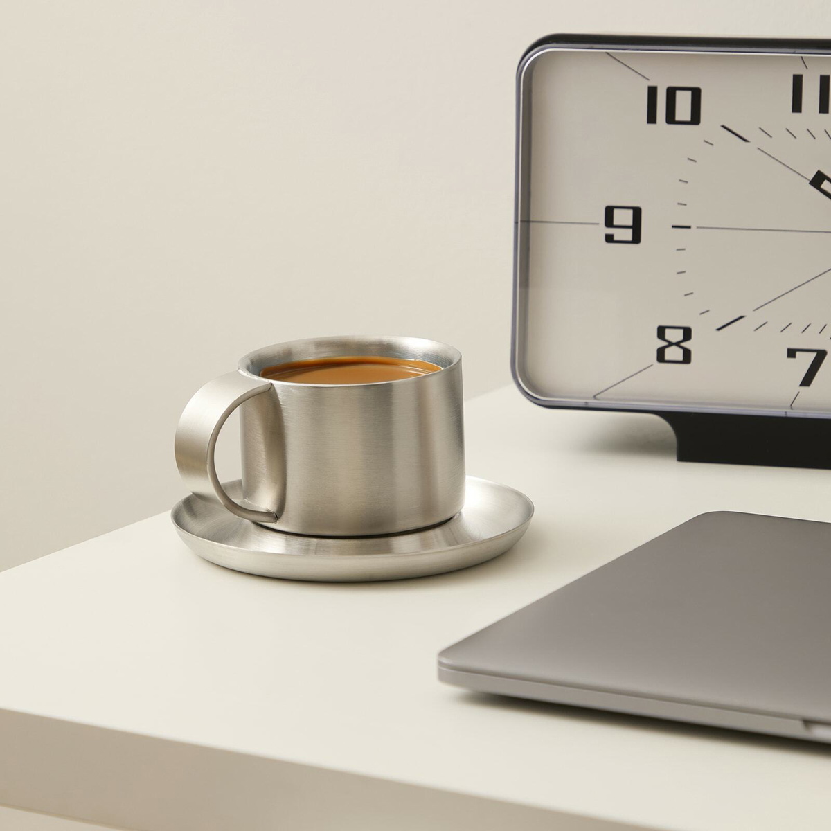 Service Projects The Arlo 03 Cup in Brushed Steel 