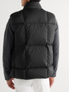 Theory - Aaron Quilted Nylon Down Gilet - Black