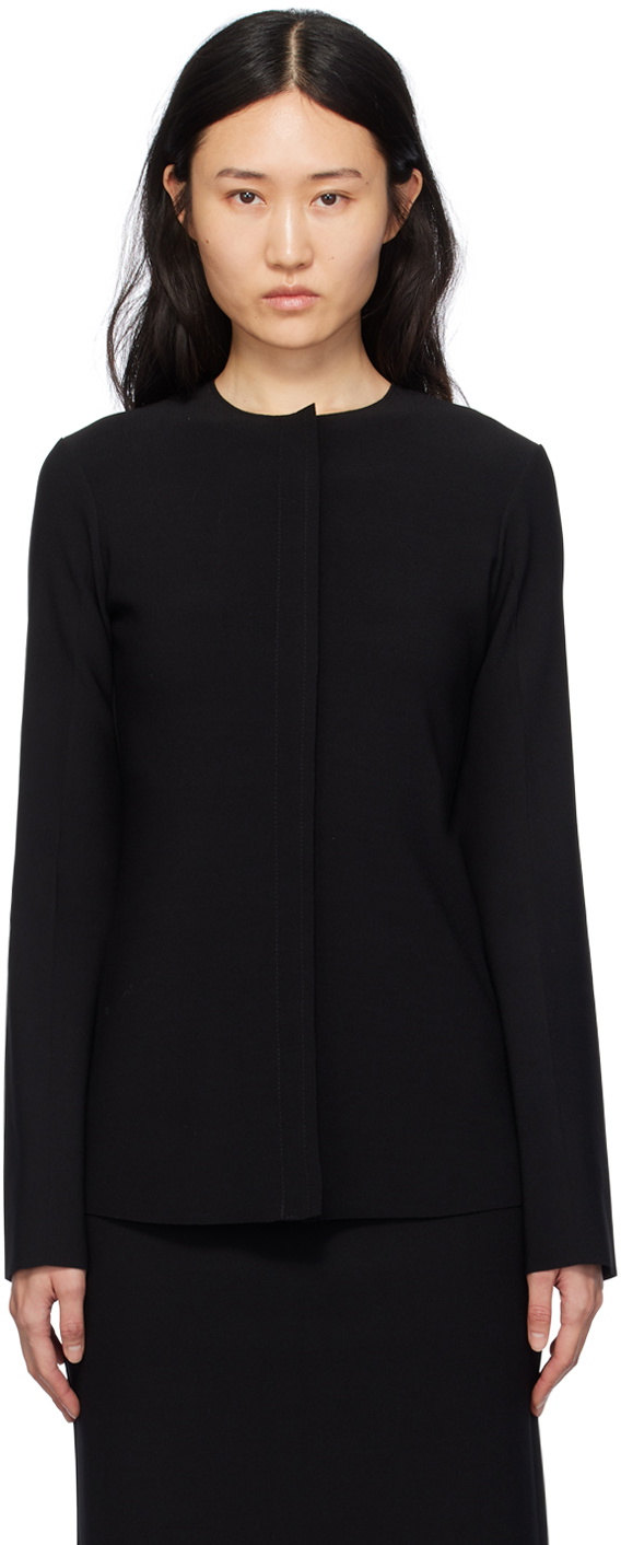 Birrot Black Lay2 Blouse