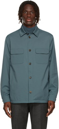 Loro Piana Blue Nylon WindWish Jacket