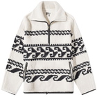 Isabel Marant Men's Marlo Pattern Fleece in Ecru