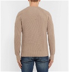 Belstaff - Ribbed Cotton Sweater - Men - Beige