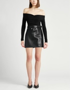 Nanushka Womens Mini skirt in Black