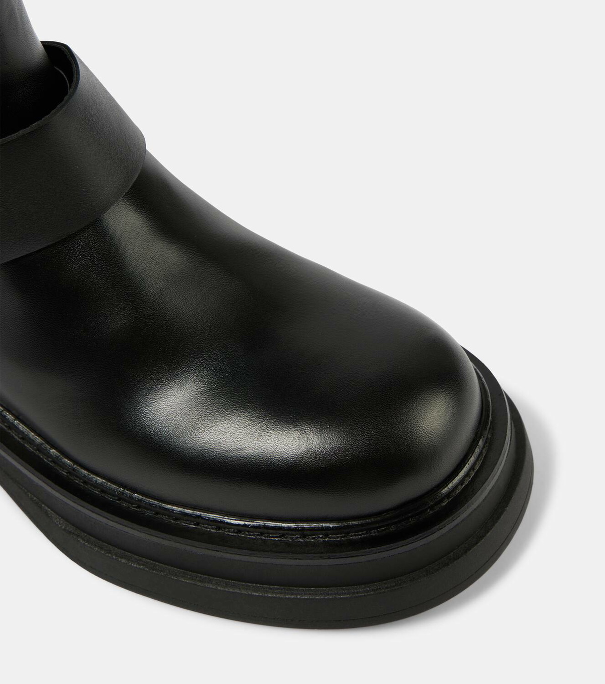Dorothee Schumacher Chic Sophistication leather combat boots