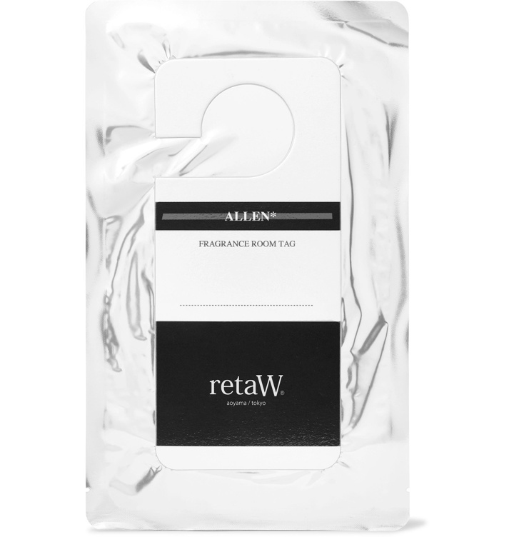 Photo: retaW - Fragrance Room Tag - Allen - Black