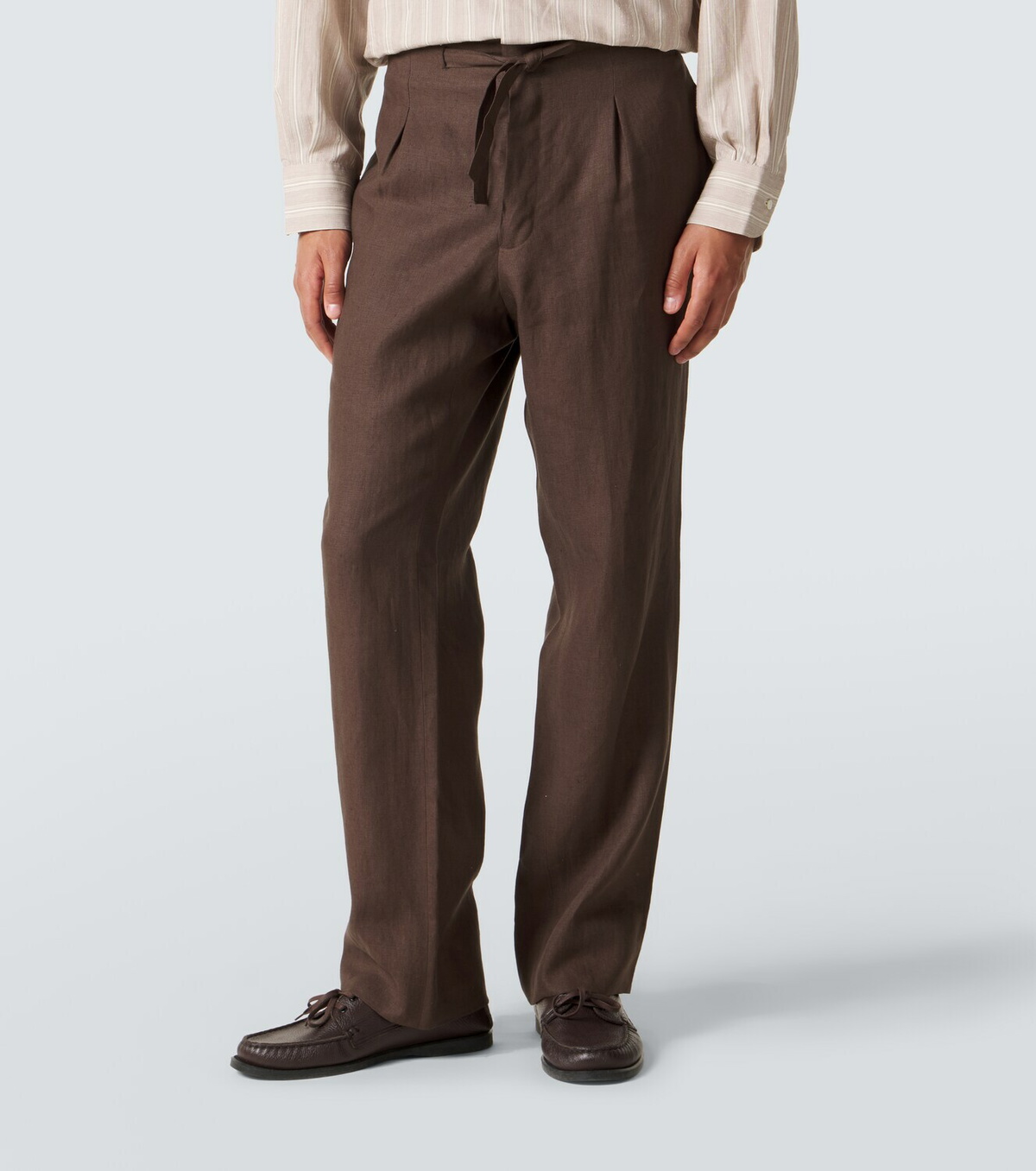 Stòffa Linen straight pants