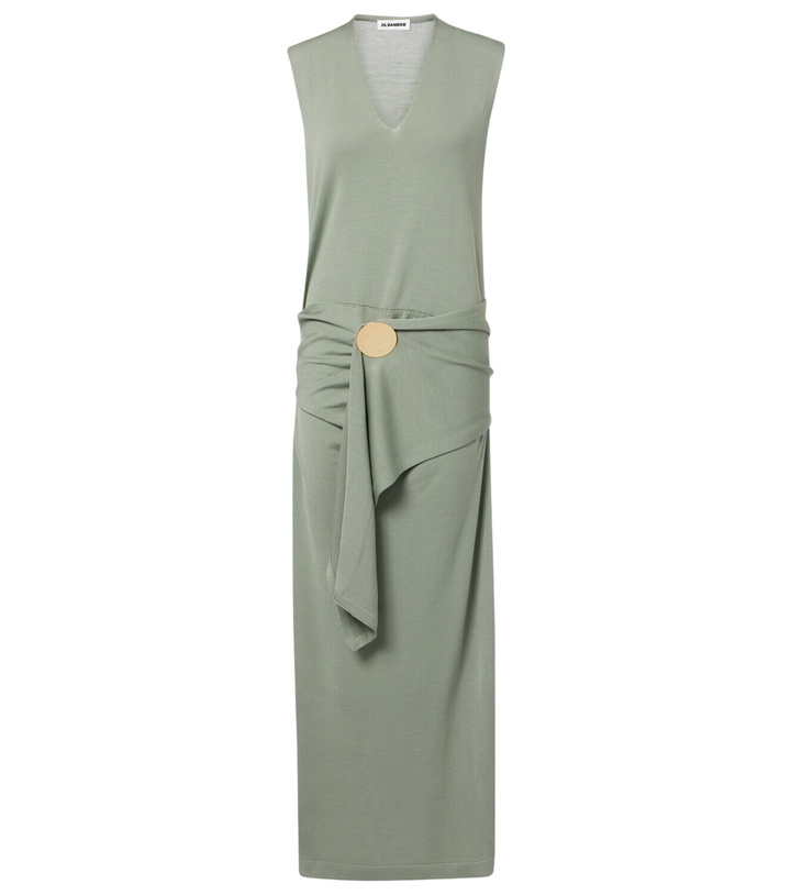 Photo: Jil Sander Virgin wool maxi dress